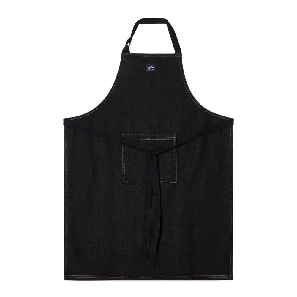 Black Denim forkle one size svart