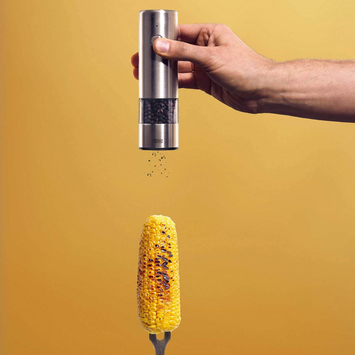 AdHoc i.Mill elektrisk kryddkvarn 17 cm stål