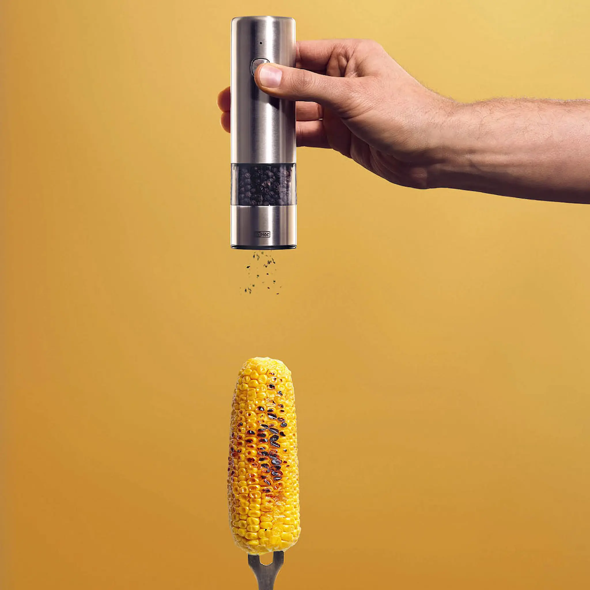 AdHoc i.Mill elektrisk kryddkvarn 17 cm stål