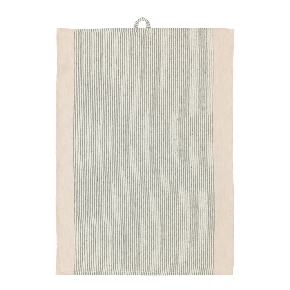 Statement Stripe Keittiöpyyhe 50x70 cm Beige