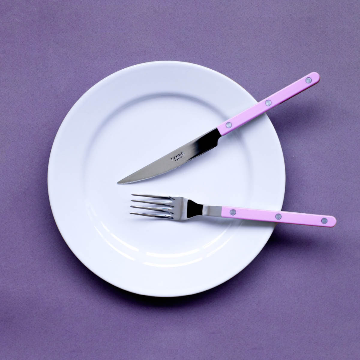 Sabre Bistrot ruokailuvälinesarja 24 kpl Pink