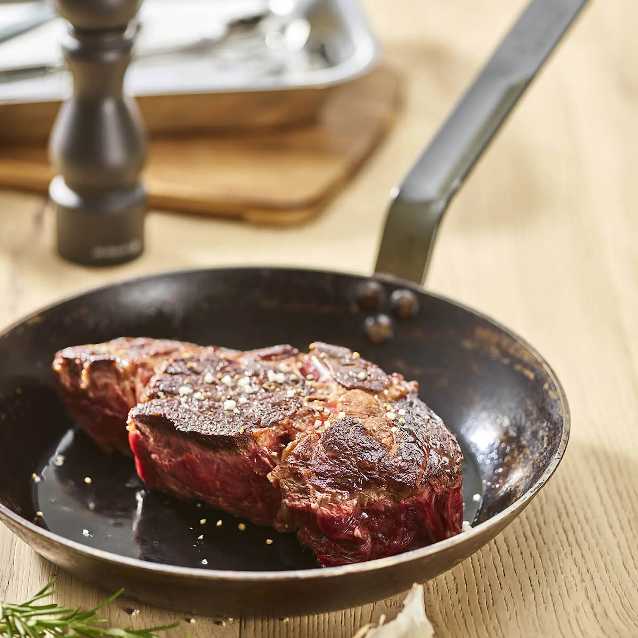 de Buyer Hellstrøm stekepanne 28 cm stål