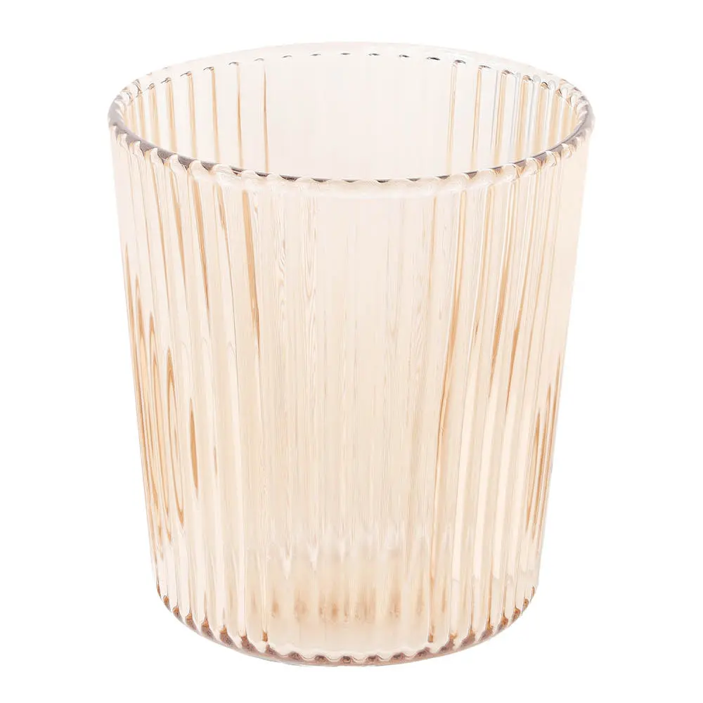 Ribbed Elegance Juomalasi Bells 25 cl Beige