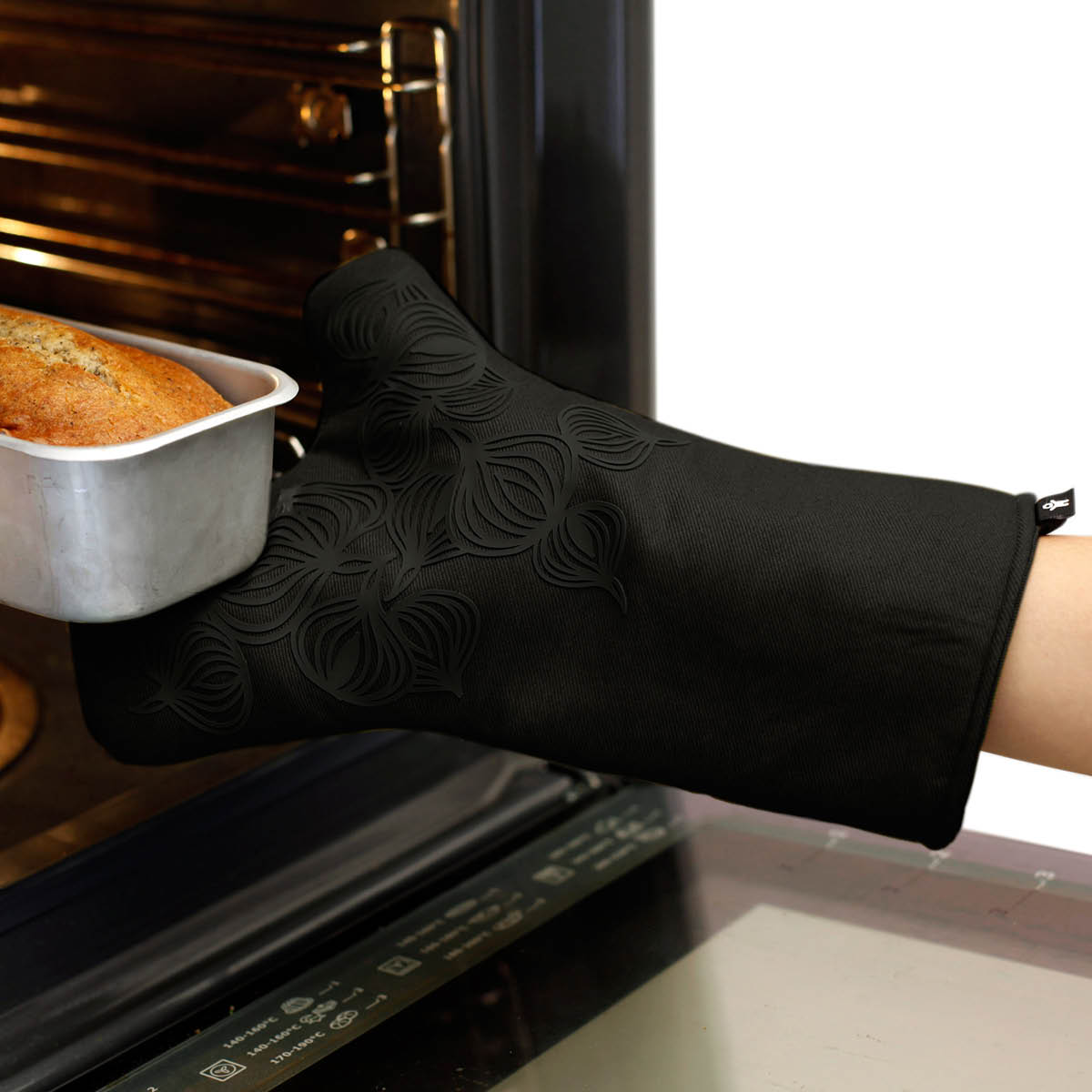 Bosign Non-Slip Patakinnas 34x19,5 cm Musta