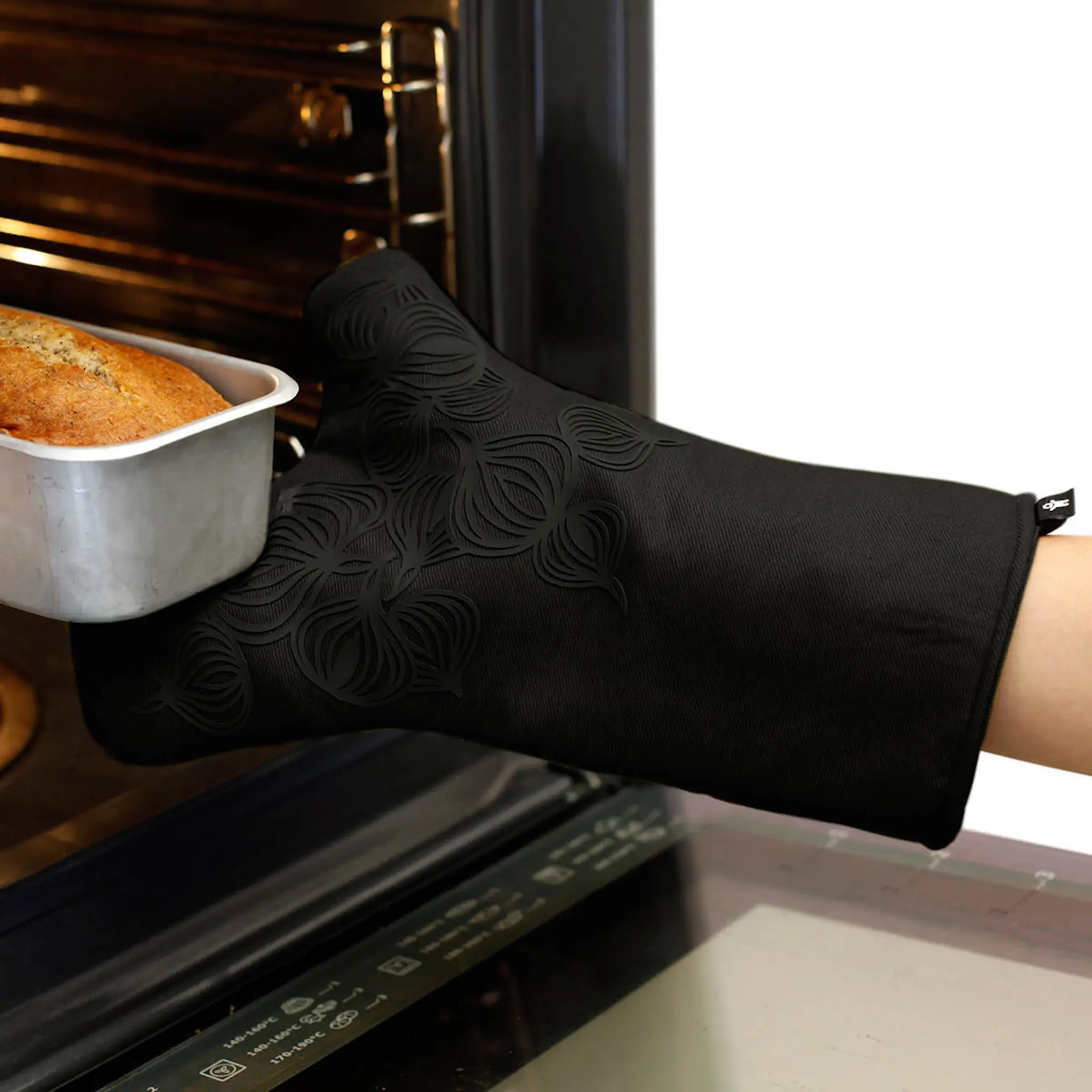 Bosign Non-Slip Patakinnas 34x19,5 cm Musta