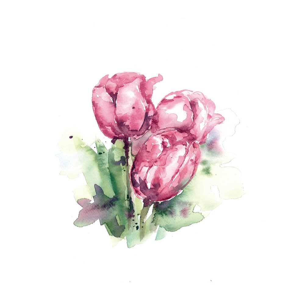 Sögne Home Servett 33 cm tulipan