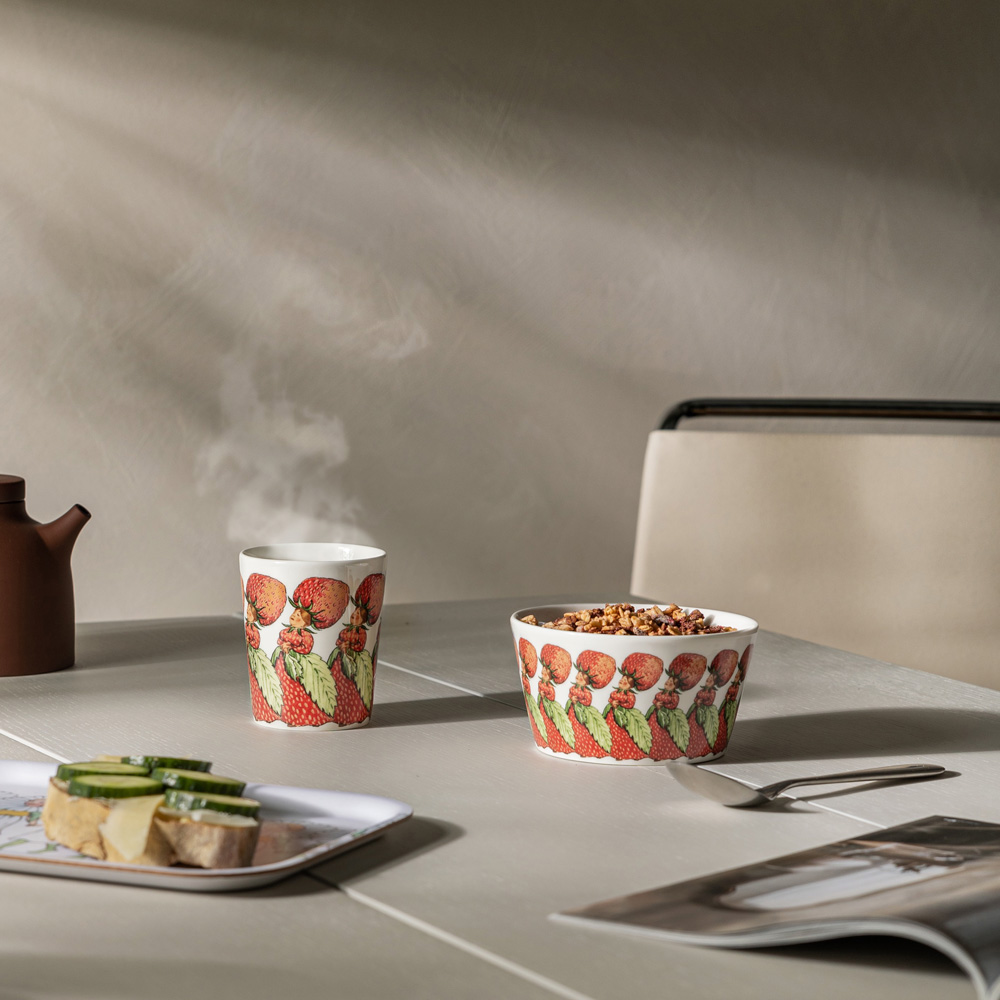 Design House Stockholm Elsa Beskow Muki 28 cl Perhe Mansikka