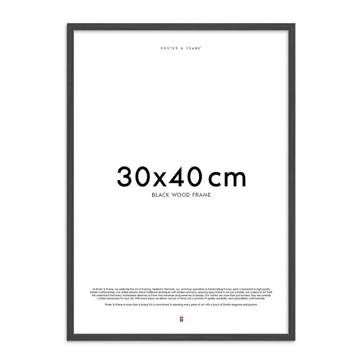Poster & Frame Träram 30x40 cm