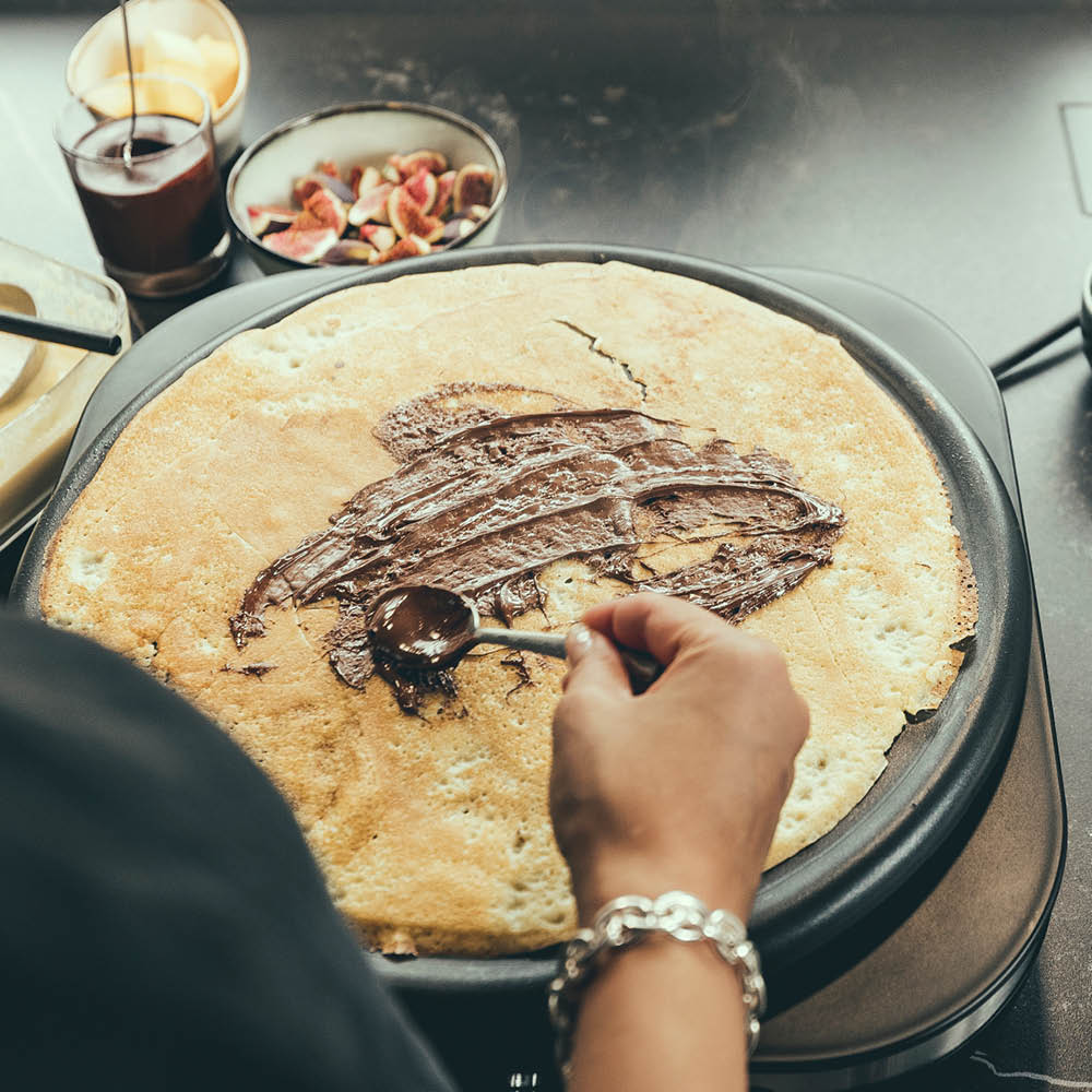 Severin Crêpesjern XXL CM2199 svart
