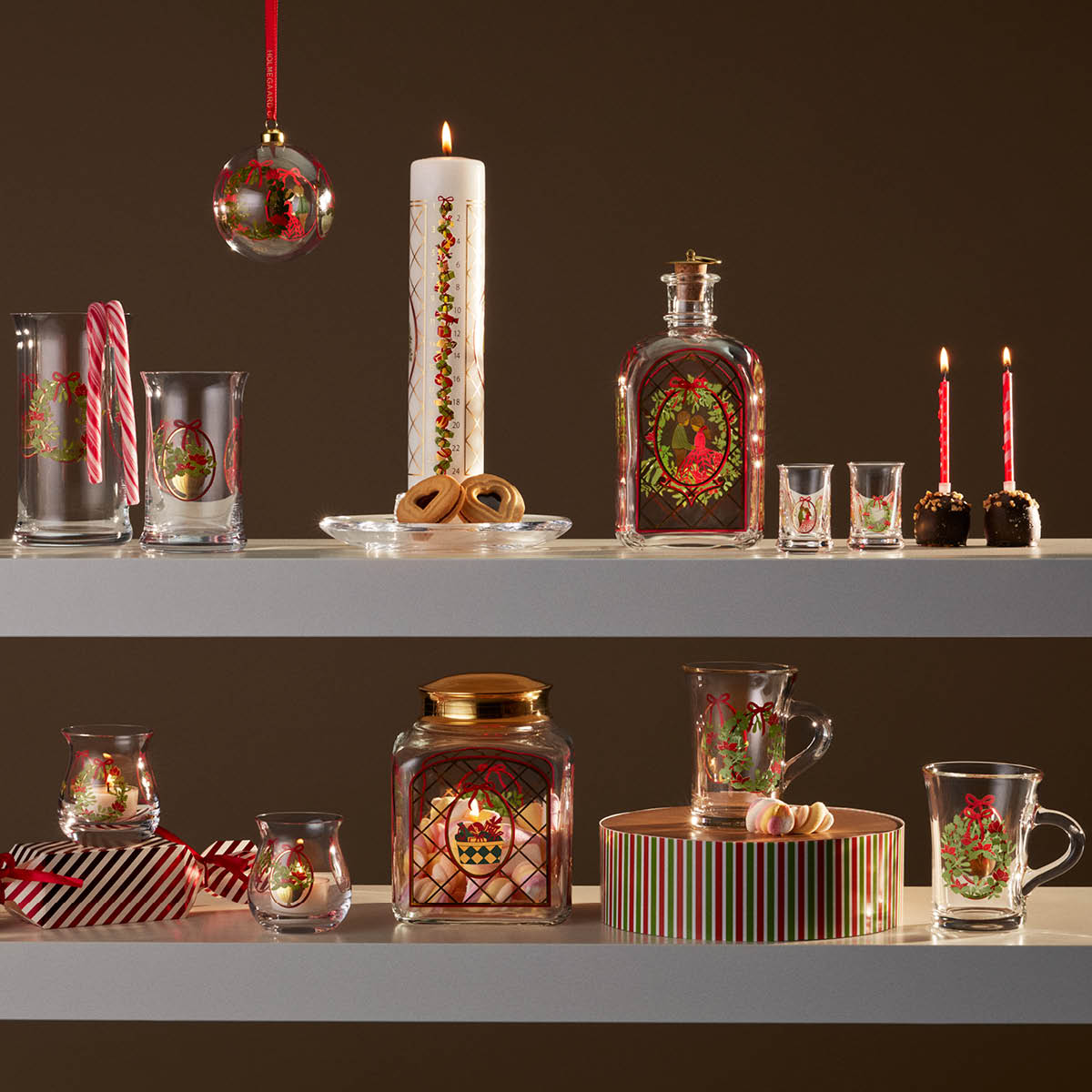 Holmegaard Jule hotdrinkglass 2025 23 cl 2 stk