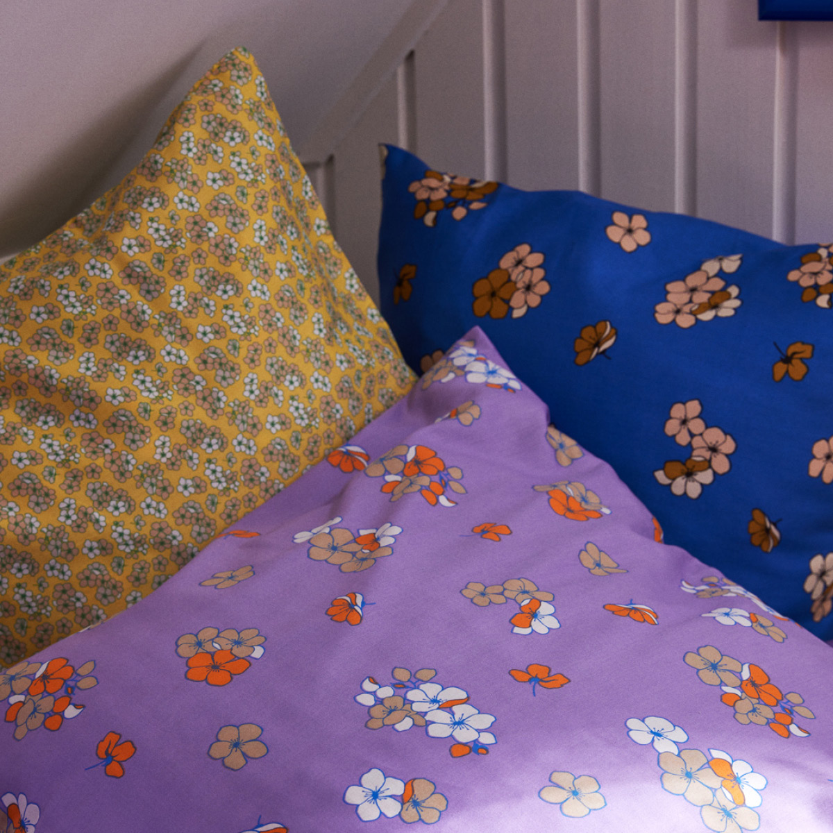 Juna Grand Pleasantly putetrekk 70x50 cm blå