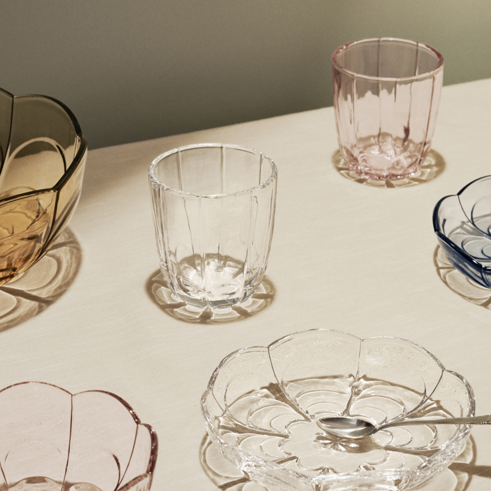 Holmegaard Lily Assiett 16 cm 2-Pack Klar