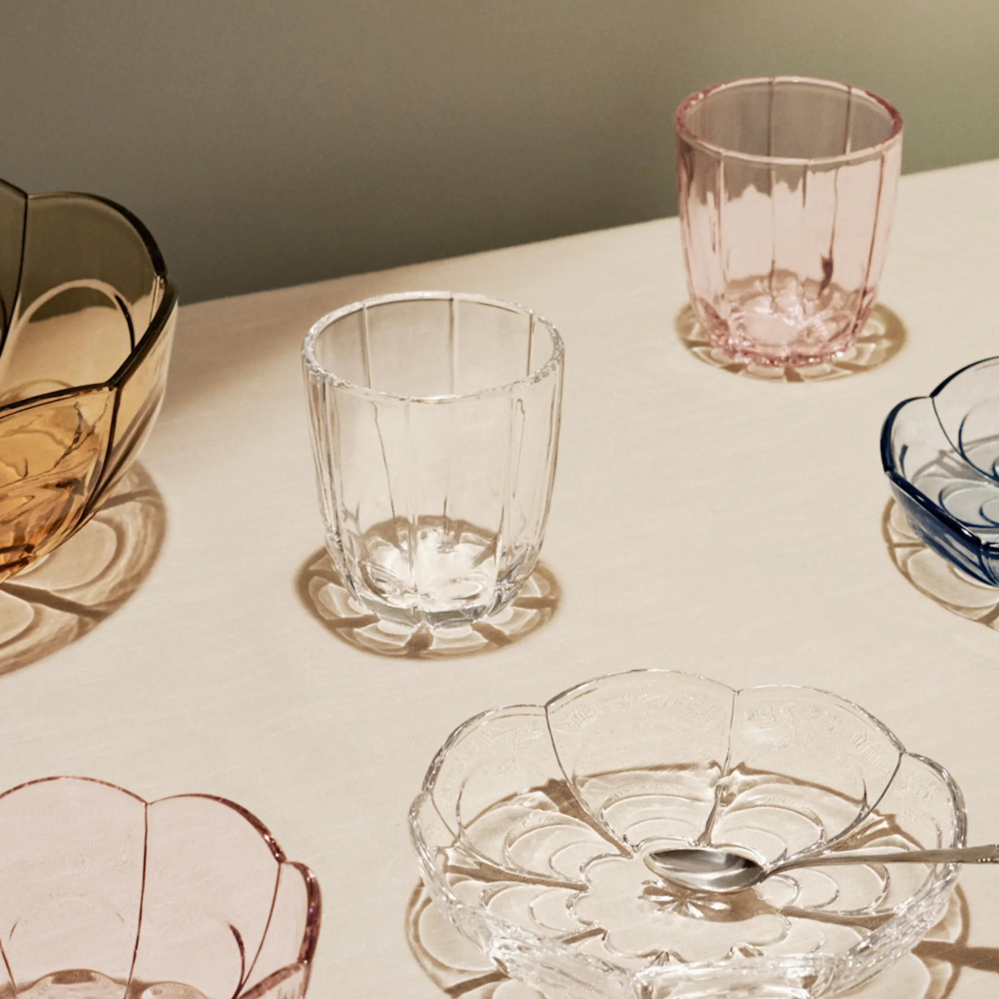 Holmegaard Lily Assiett 16 cm 2-Pack Klar