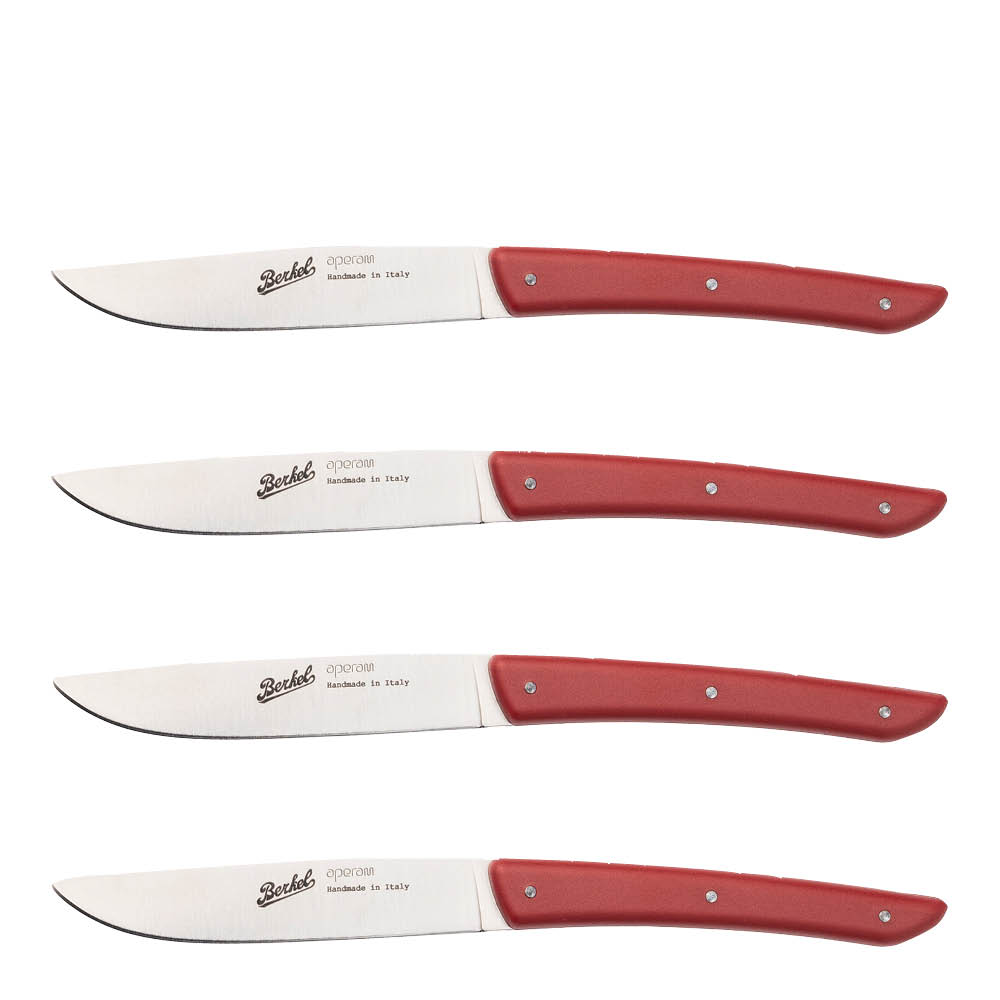 Berkel - Color Red Pihviveitsi 11 cm 4 kpl