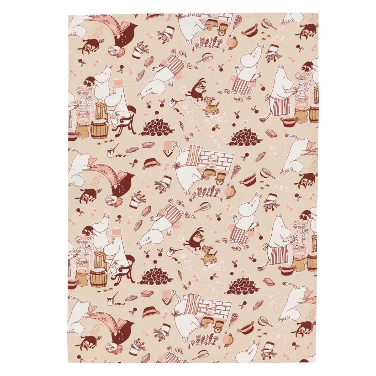 Moomin Arabia Mummi kjøkkenhåndkle 50x70 cm 2 stk Husarbeid