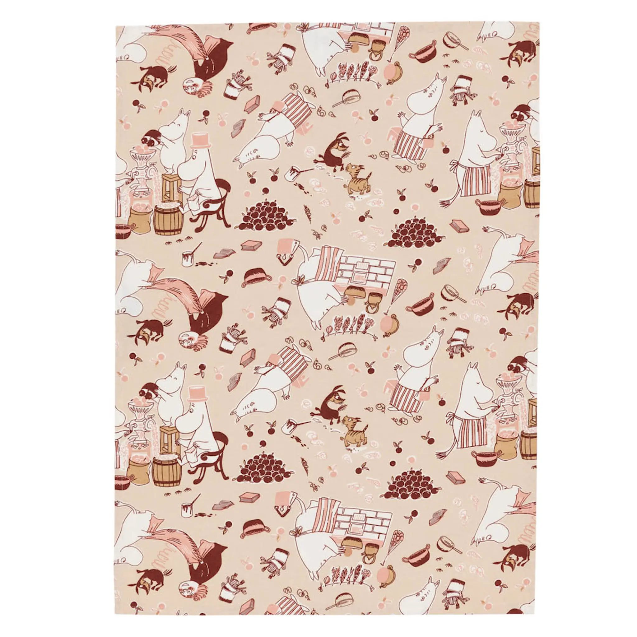 Moomin Arabia Mummi kjøkkenhåndkle 50x70 cm 2 stk Husarbeid