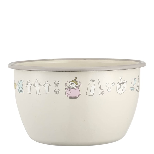 Mumin emaljskål 2 L Bon Appétit