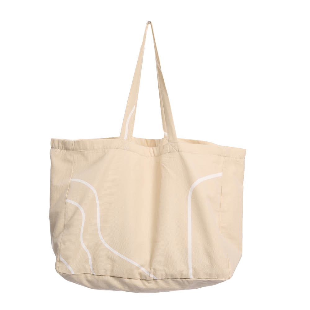 The Organic Company Reconnect tote bag 45x35 ljus honung