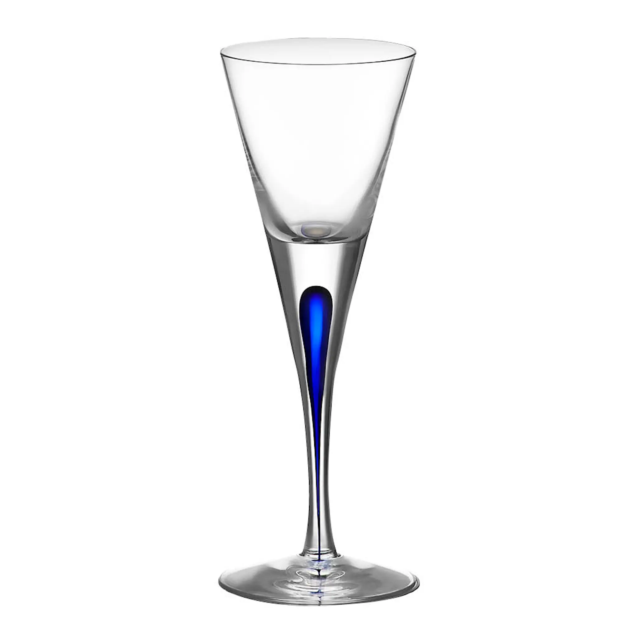 Orrefors Intermezzo Blå Snapsglas 6 cl