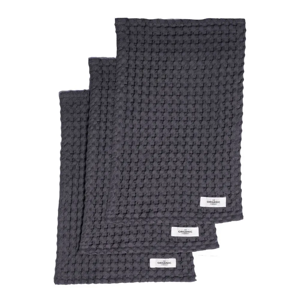 Big Waffle pesulappu 25x40 cm 3 kpl dark green