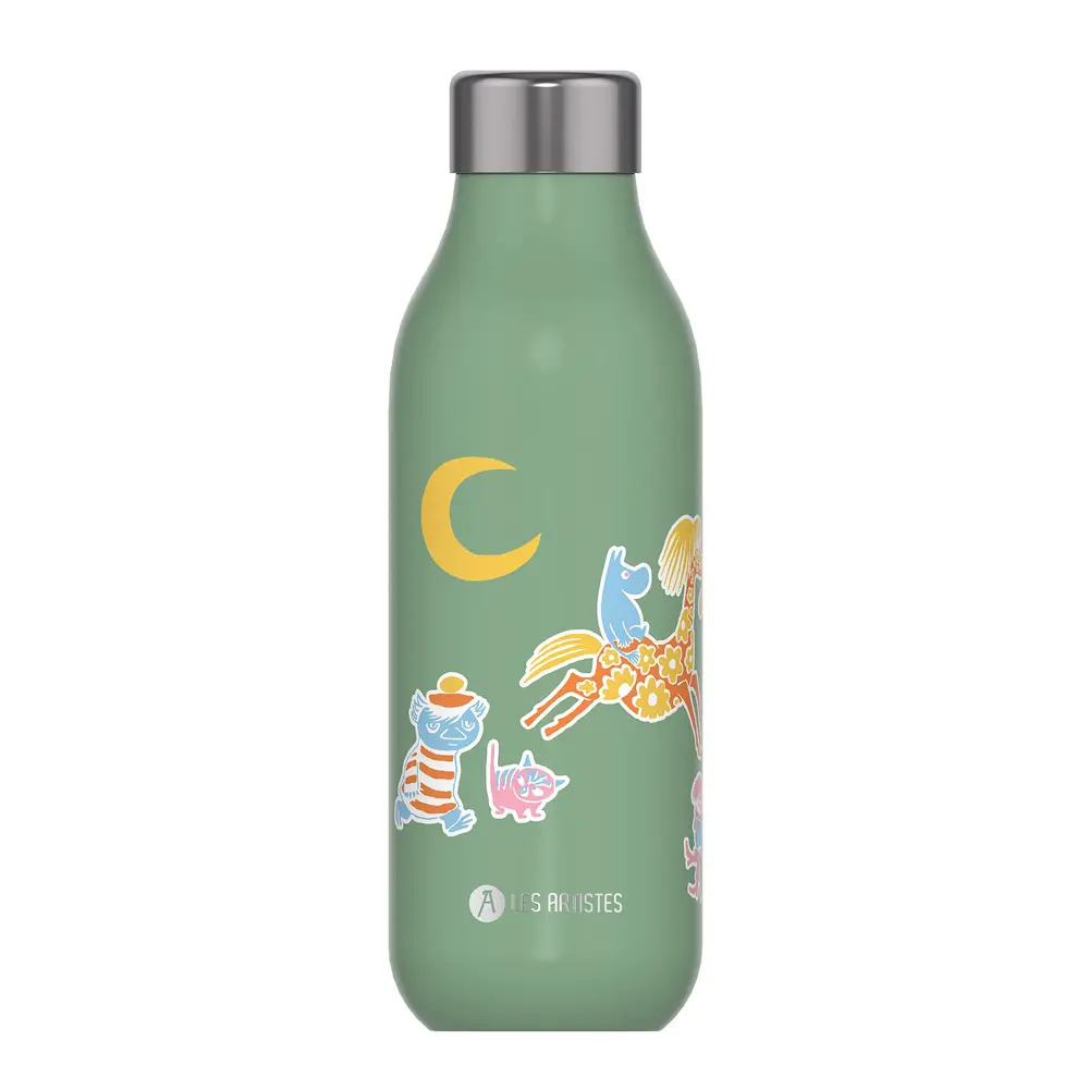Muumi Juhlat Termospullo 0,5 L Vihreä