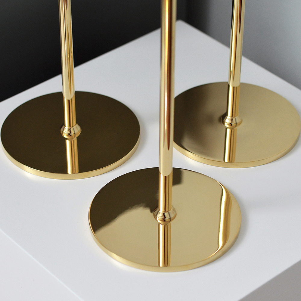 Hilke Luce Del Sole Ljusstake 30 cm Mässing