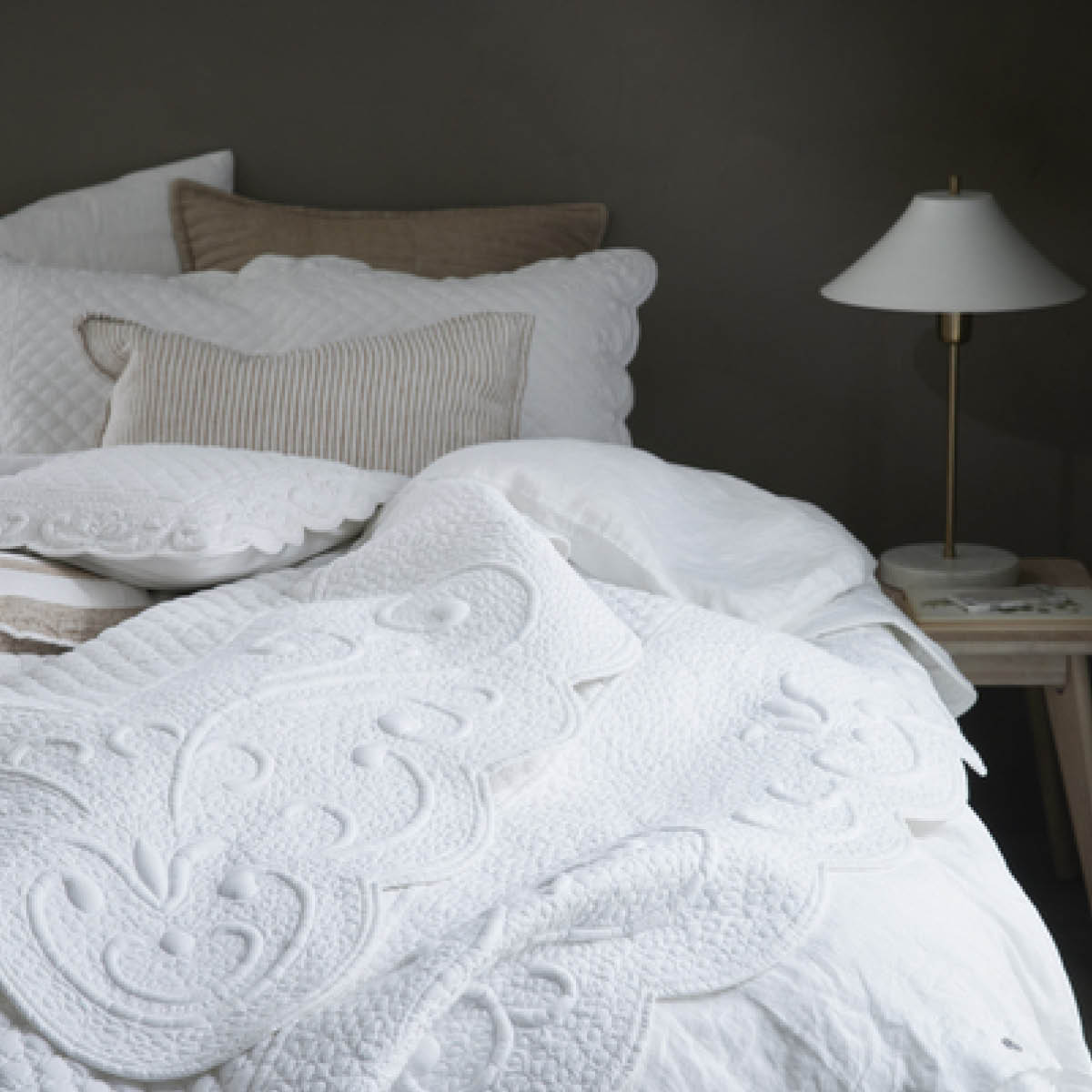 Lene Bjerre Fiona kuddfodral 60x40 cm Tigers Eye