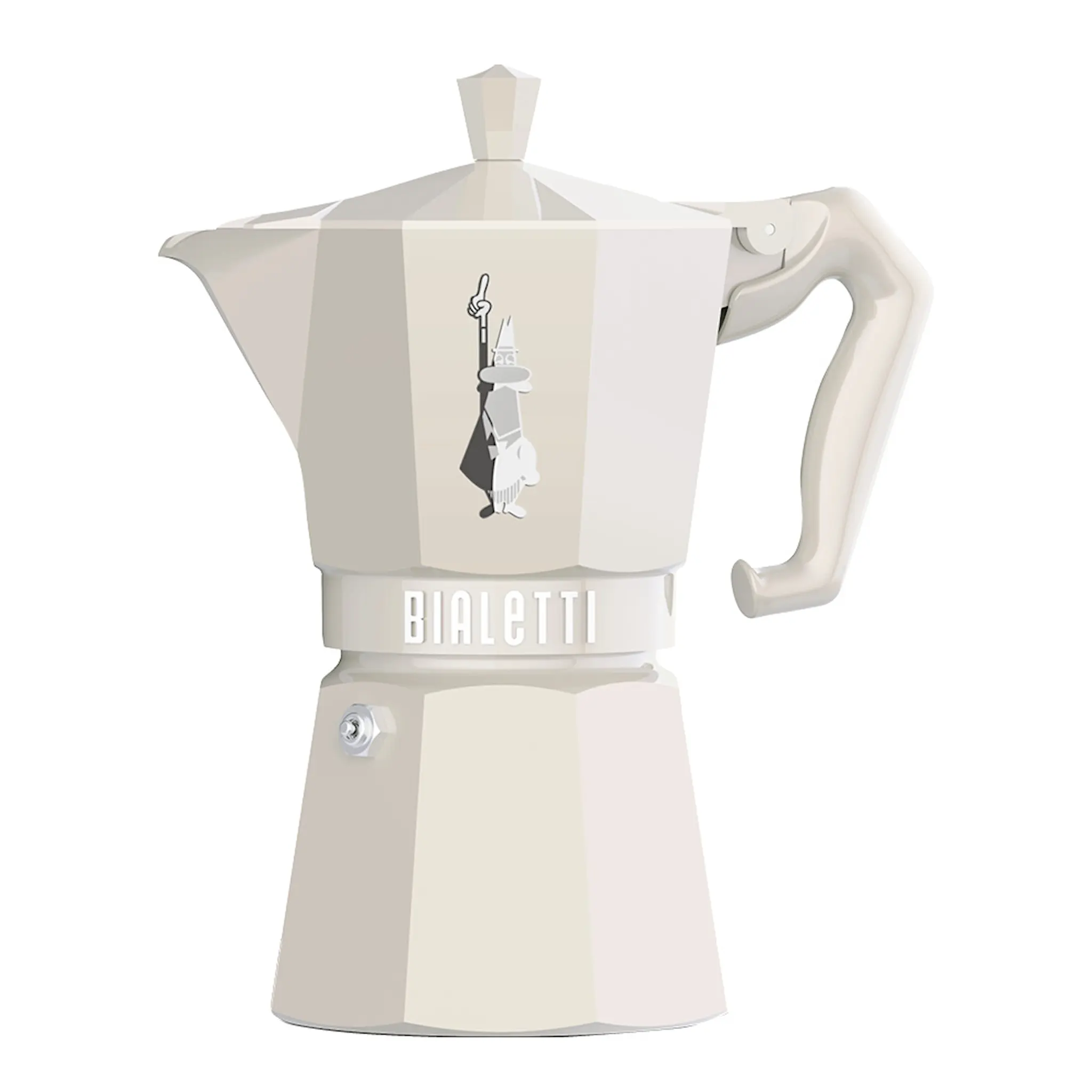 Bialetti Exclusive Moka Express 6 kopper 25 cl krem
