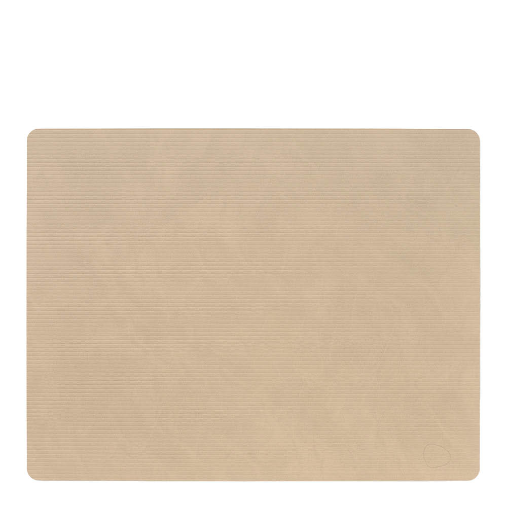 LIND DNA - Square Corduroy Pöytätabletti 35x45 cm Sand