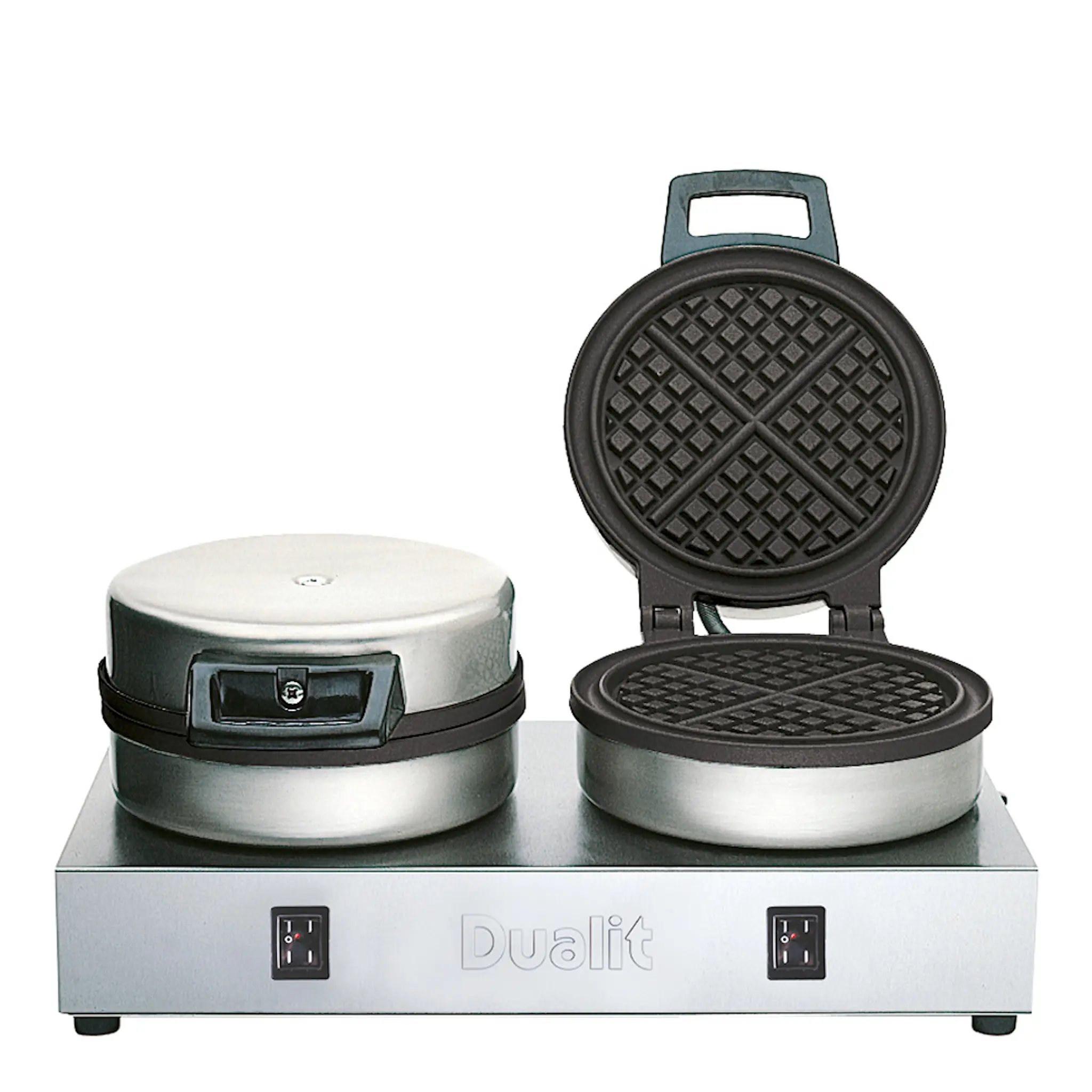 Dualit Dubbelt våffeljärn 1600W borstad stål