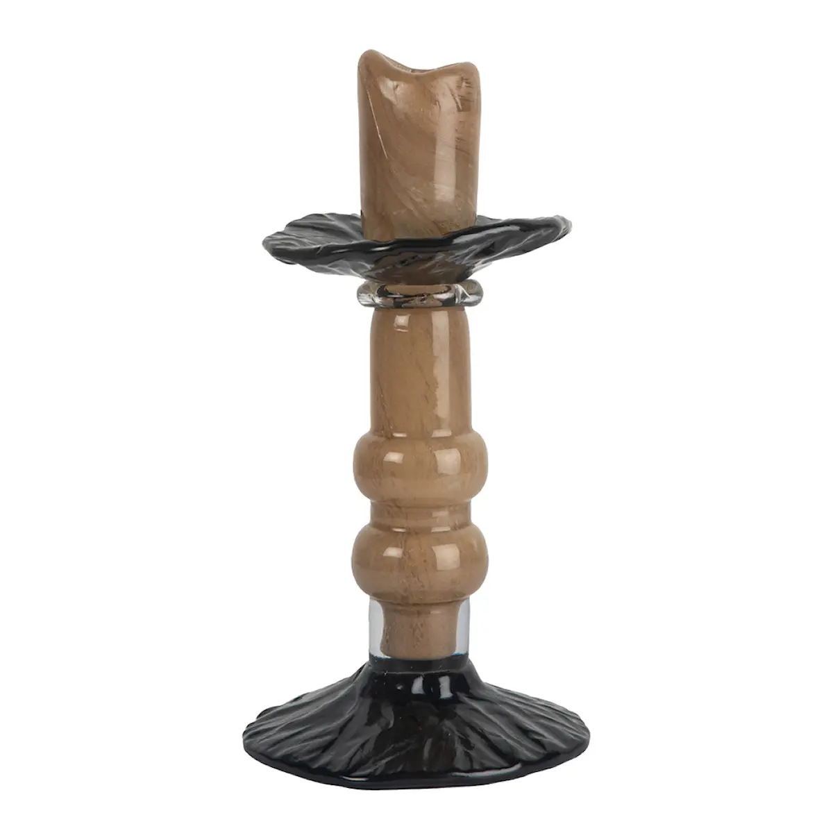 ByOn Lara S ljusstake 22 cm beige