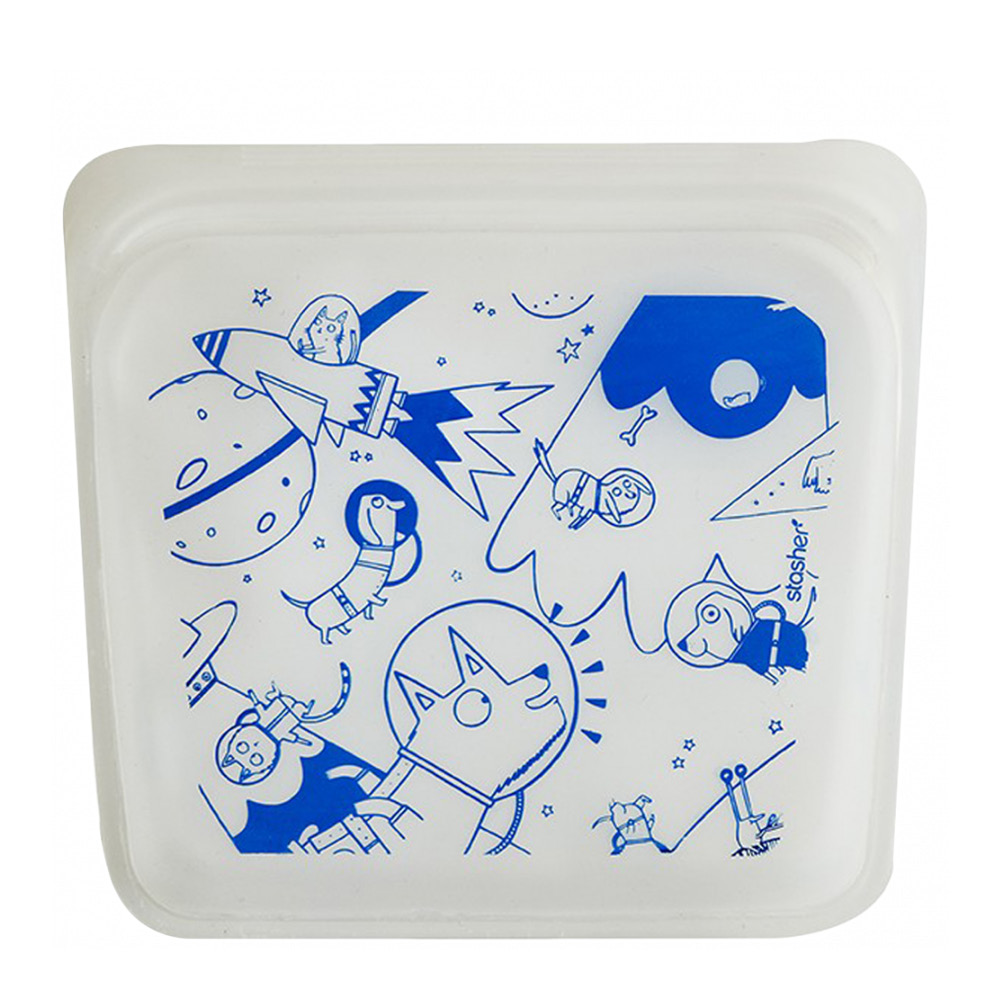 Stasher Silikonpose 0,45L dekor