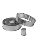 Utstickare rund set 14 delar 2,5–11 cm