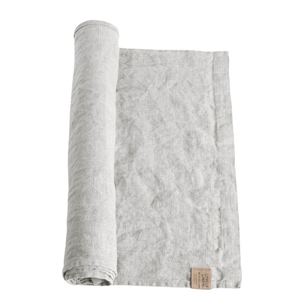 Lovely löpare linne 47x150 cm Light Grey