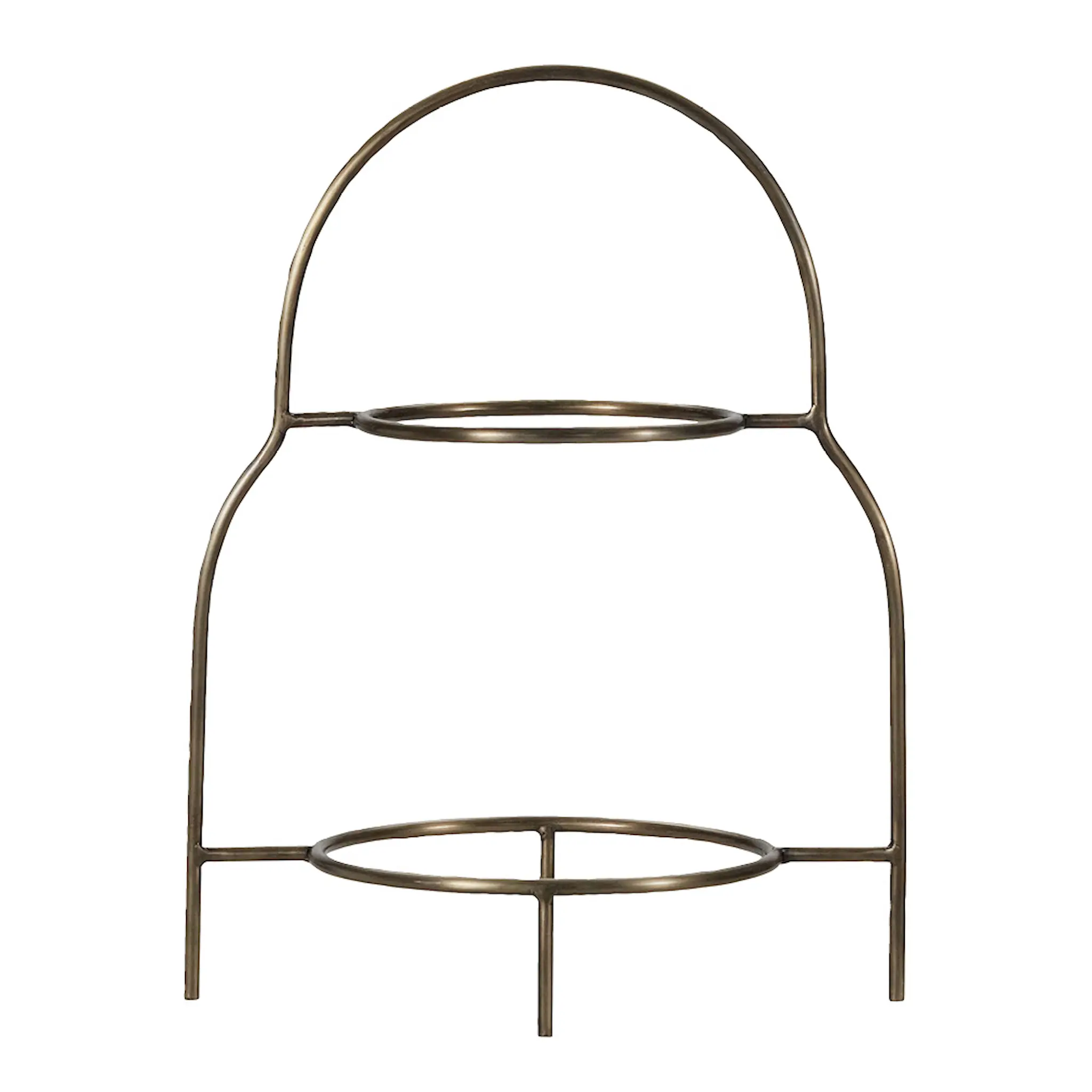 House Doctor Sana Tallriksställ 32 cm Antik Mässingsfärg