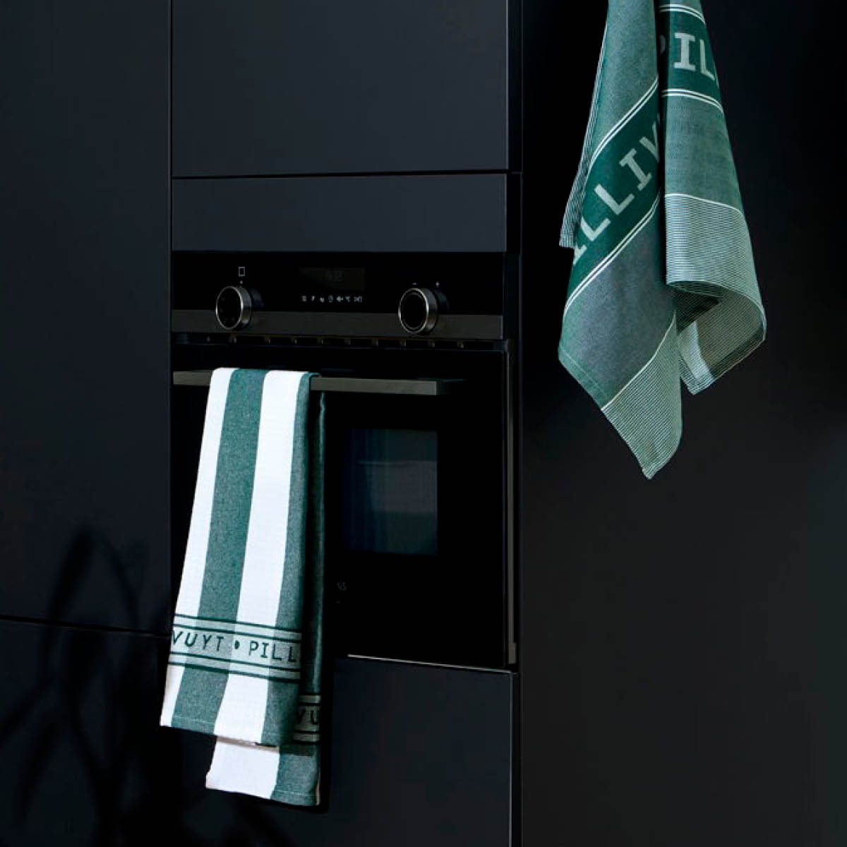 Pillivuyt Recycle kökshandduk 90x60 cm grön