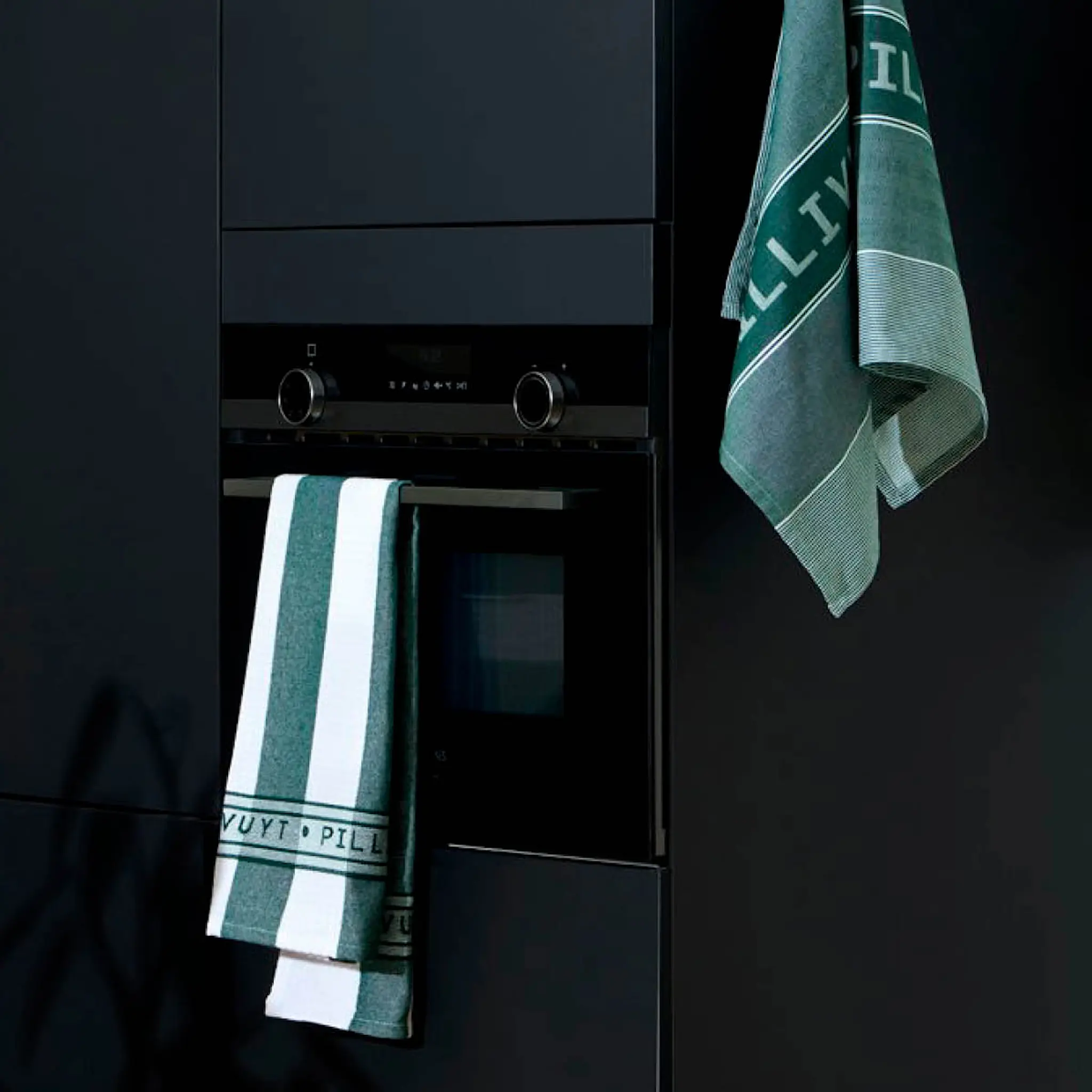 Pillivuyt Recycle kökshandduk 90x60 cm grön