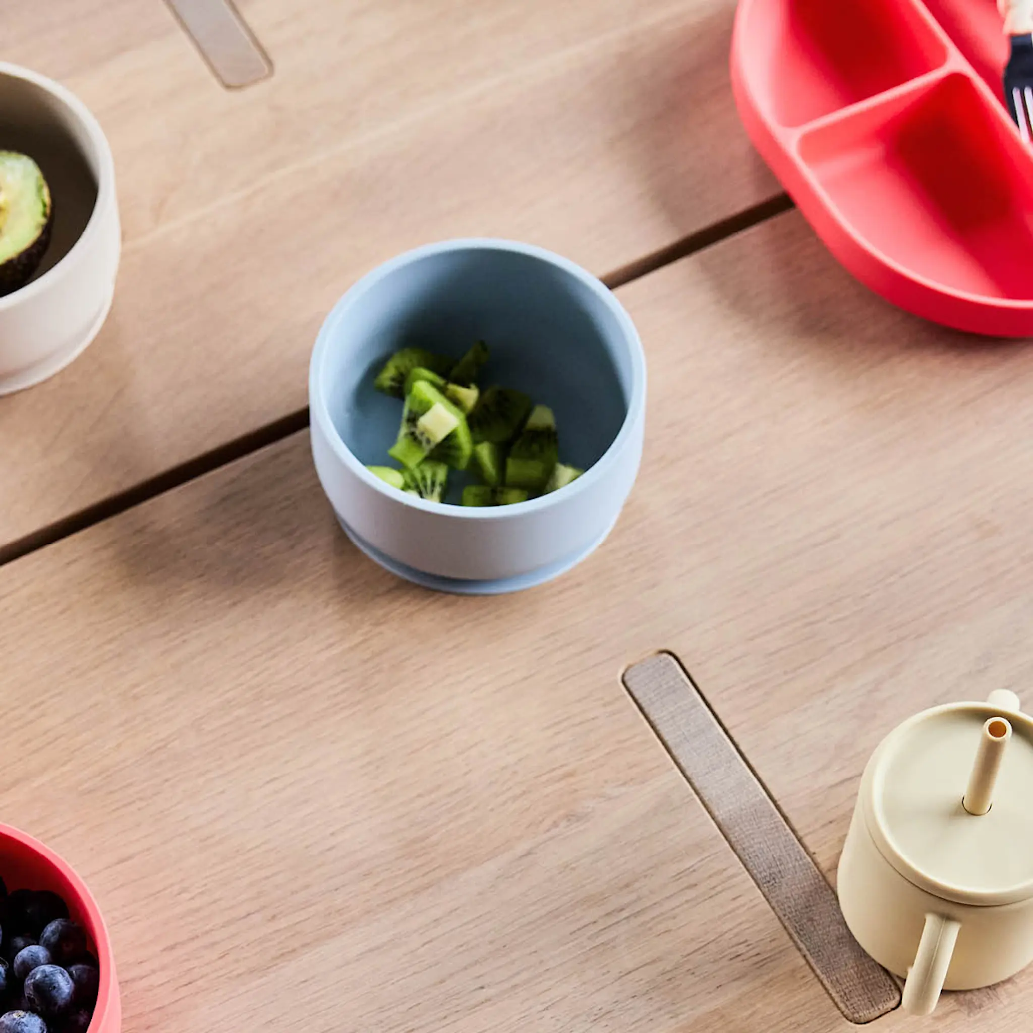 OYOY Enkei sugebolle 12 cm Dusty blue