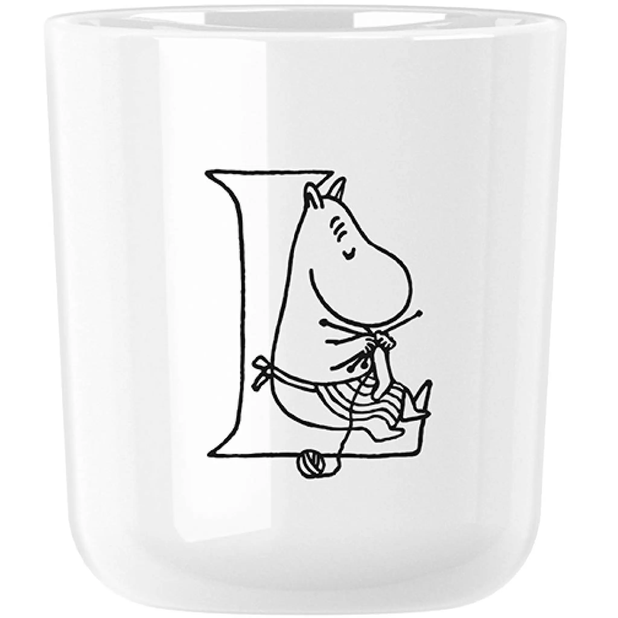 RIG-TIG Moomin ABC Mugg 20 cl L Vit