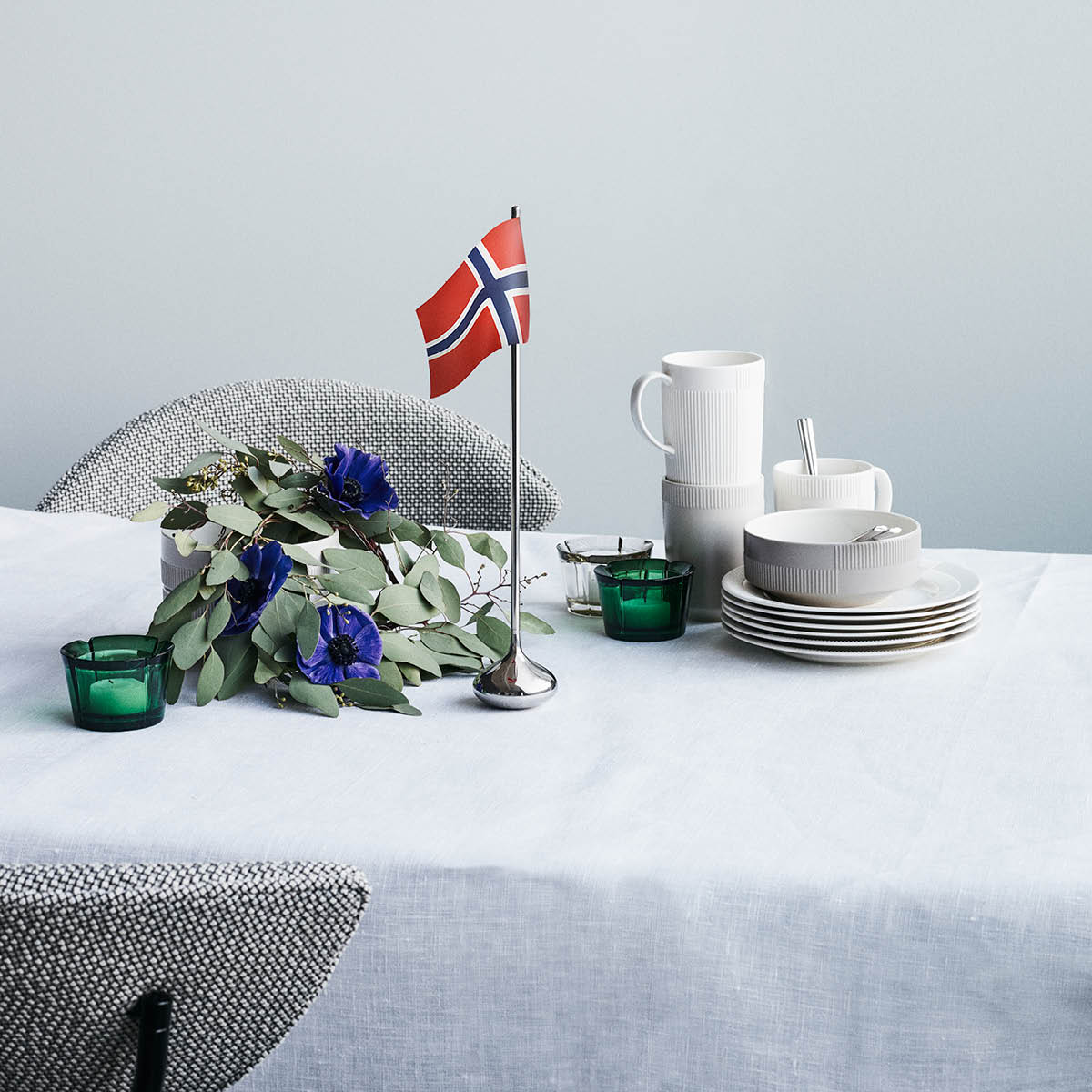 Rosendahl Norsk bordflagg 35 cm