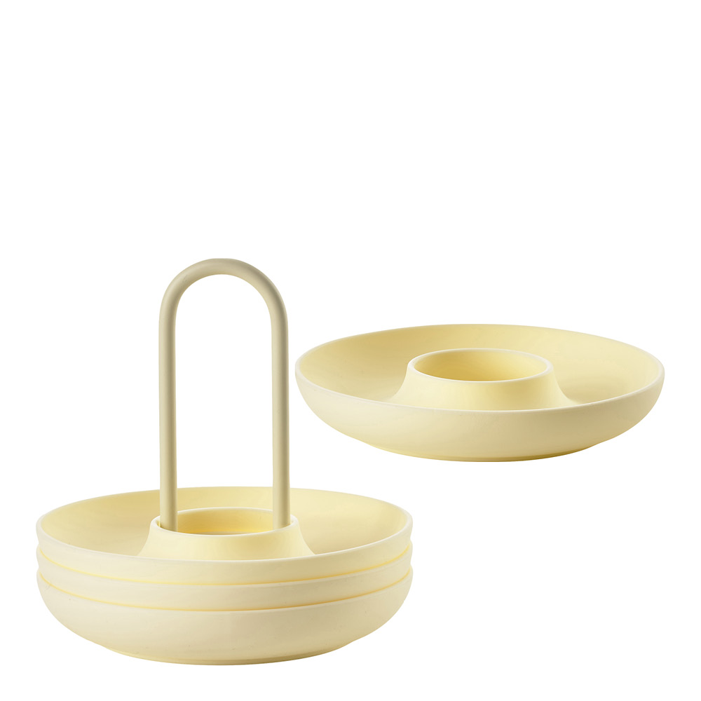 Zone Denmark - Singles Munakuppi 11 cm 4 kpl Limestone