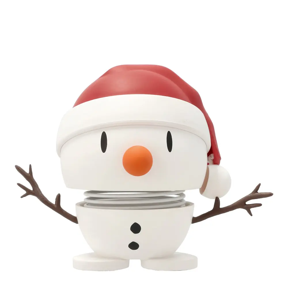 Soft Santa Snowman Hahmo S Valkoinen