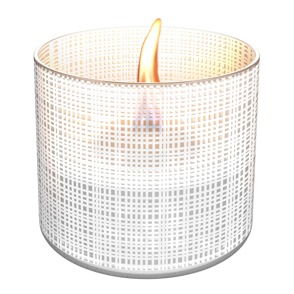 Tenderflame - Lilly Sisustustuli 16 cm Valkoinen