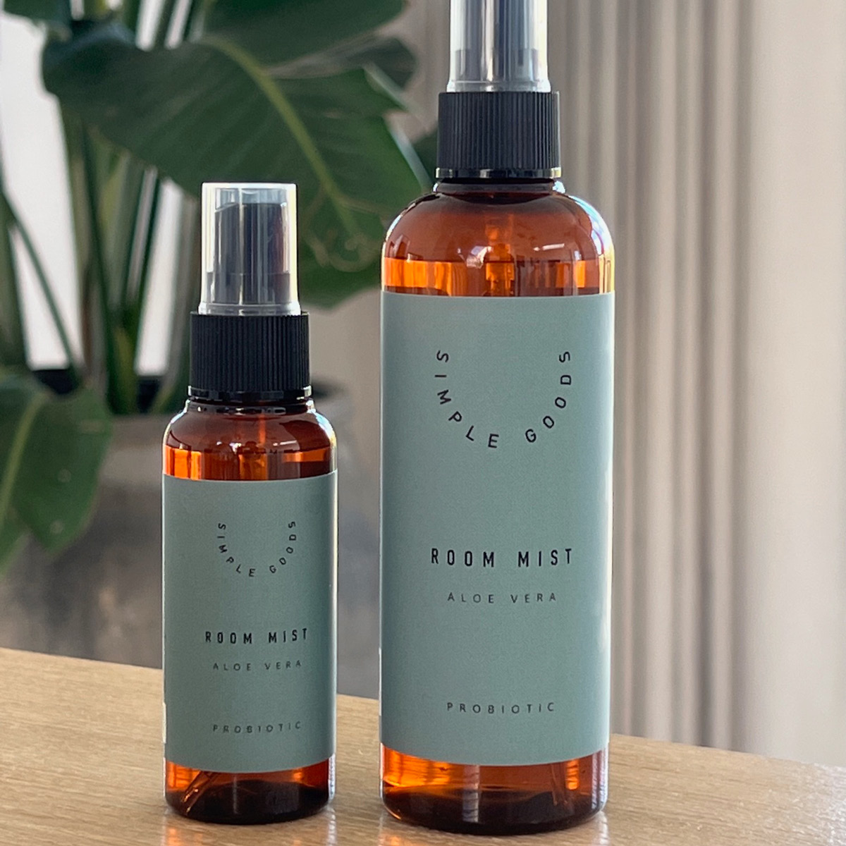 Simple Goods Aloe vera rumspray 150 ml sjögrön