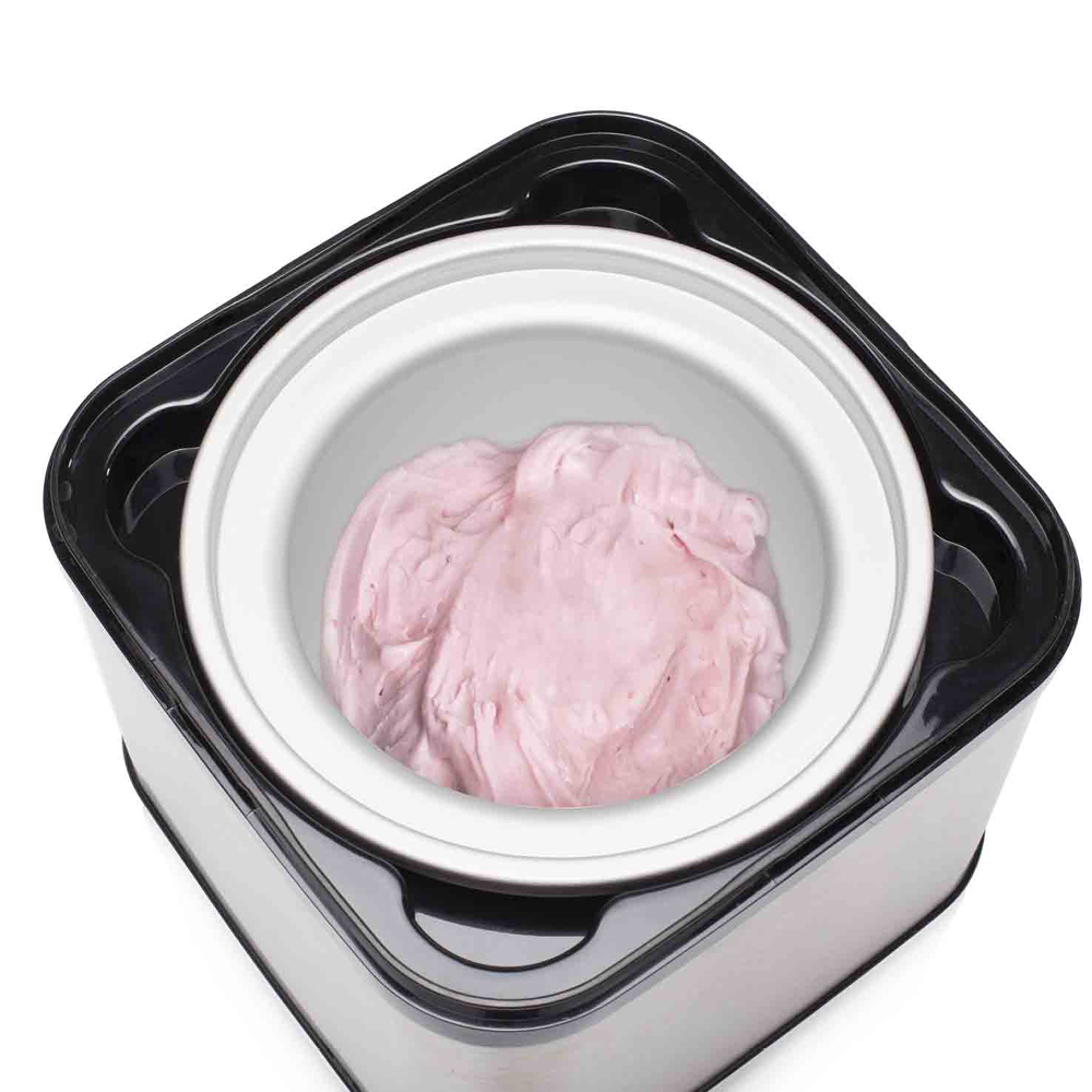 PRINCESS Iskremmaskin 1,5L rustfri LCD