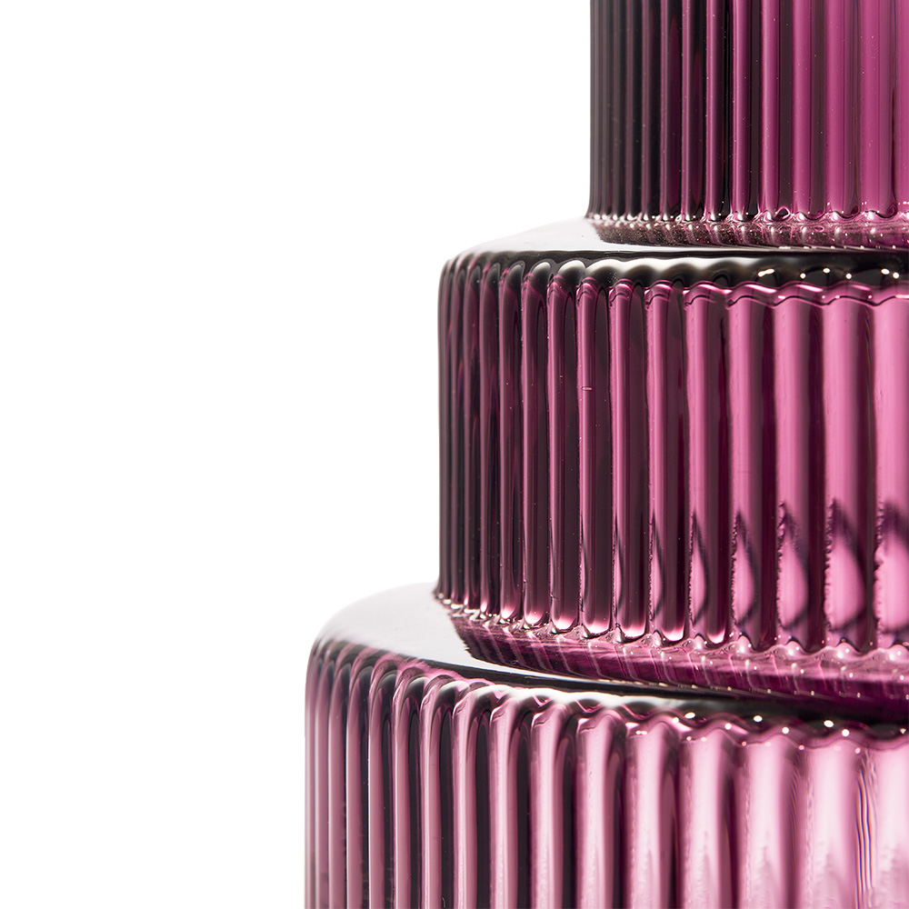 Pols Potten Steps vase 50 cm lilla