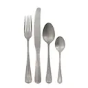 Mora bestickset 16 delar antiksilver