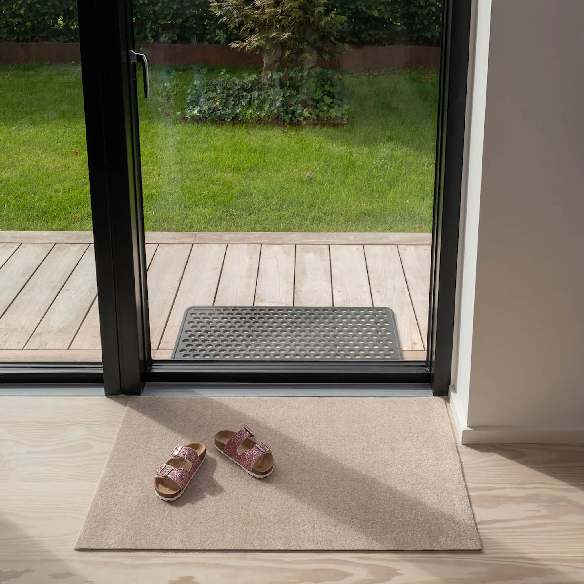 Tica Copenhagen Unicolor golvmatta 90x60 cm ivory