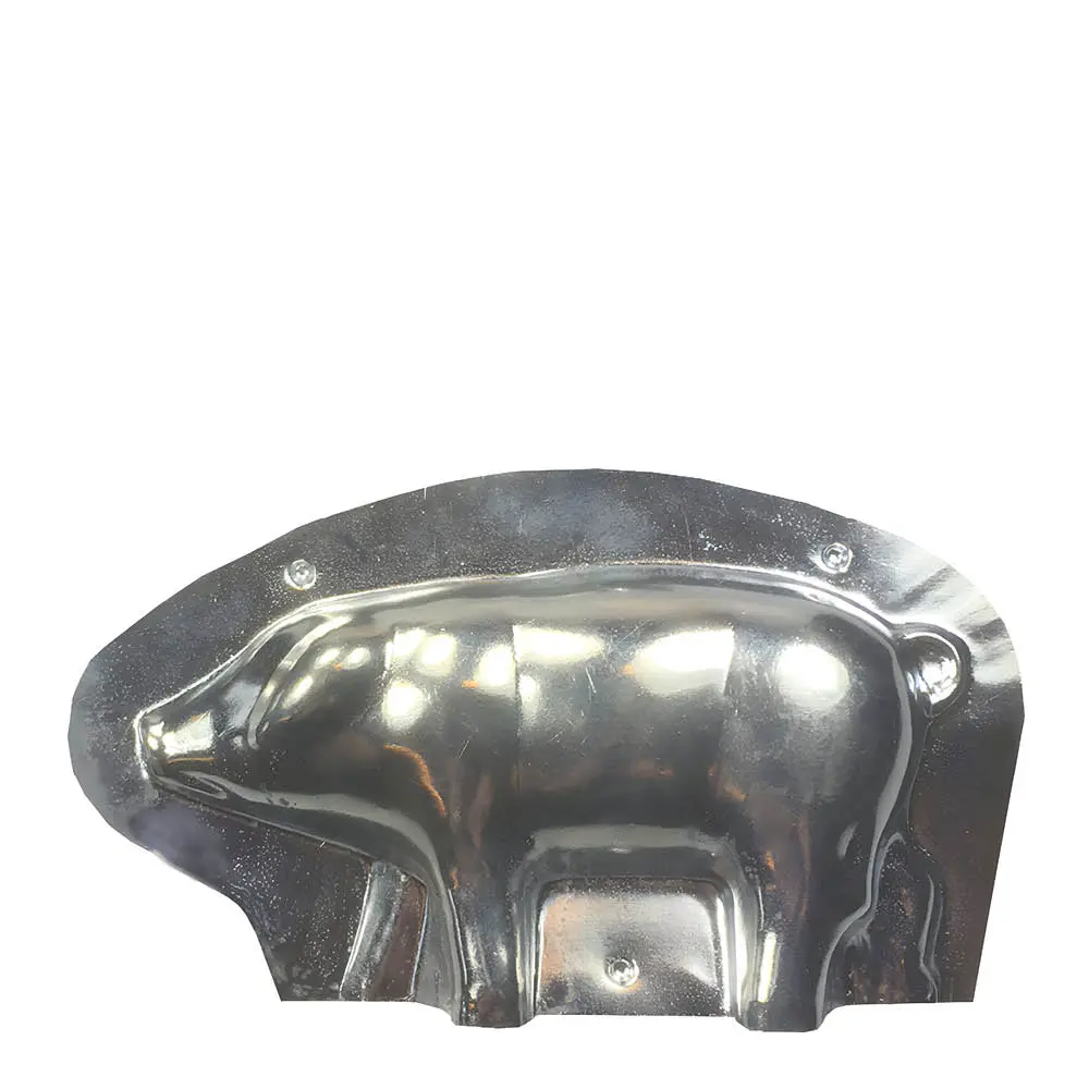 Gris form i metall marsipan 13/11 cm
