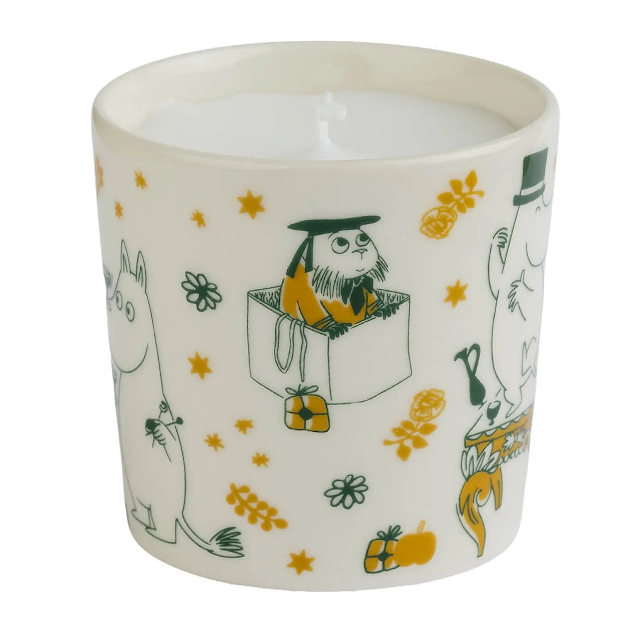 Moomin Arabia Mumin ljus 7,8 cm Kärleksgåva